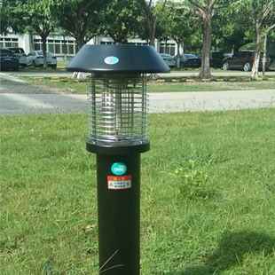 DMG 916太阳能光控型户外灭蚊灯庭院防水花园草坪灭蚊路灯两用LED