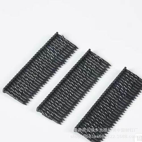 RST-25螺旋纹黑色钢排钉轻钢模板网有筋扩张网模钢网模安装专用钉