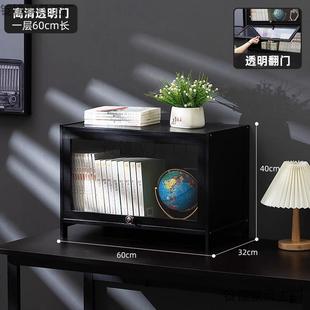 3简Y书现代约带门防尘格子柜实柜木GUY书架物窄柜落地立柜置储物