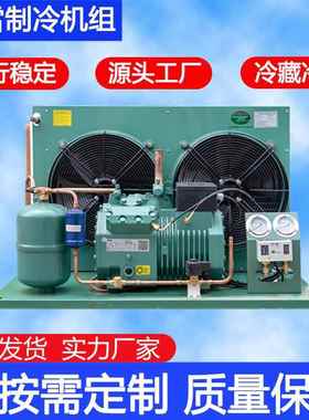 Condensing Unit 制冷压缩机全套中高低温冷凝机组设备制冷机组