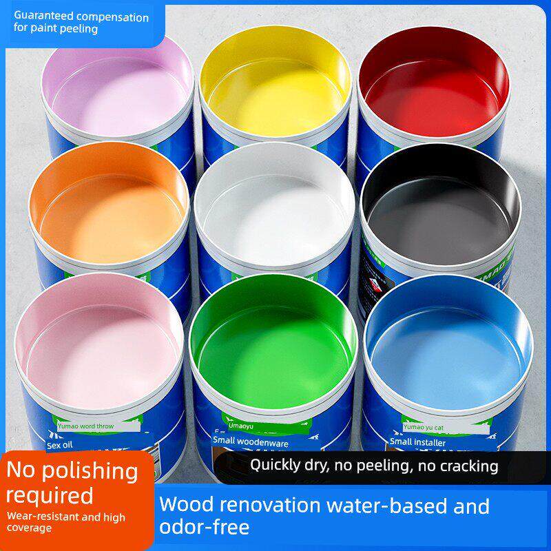 水性木器漆家具翻新及变色旧木门木器漆白色木器漆哑光木器漆家用