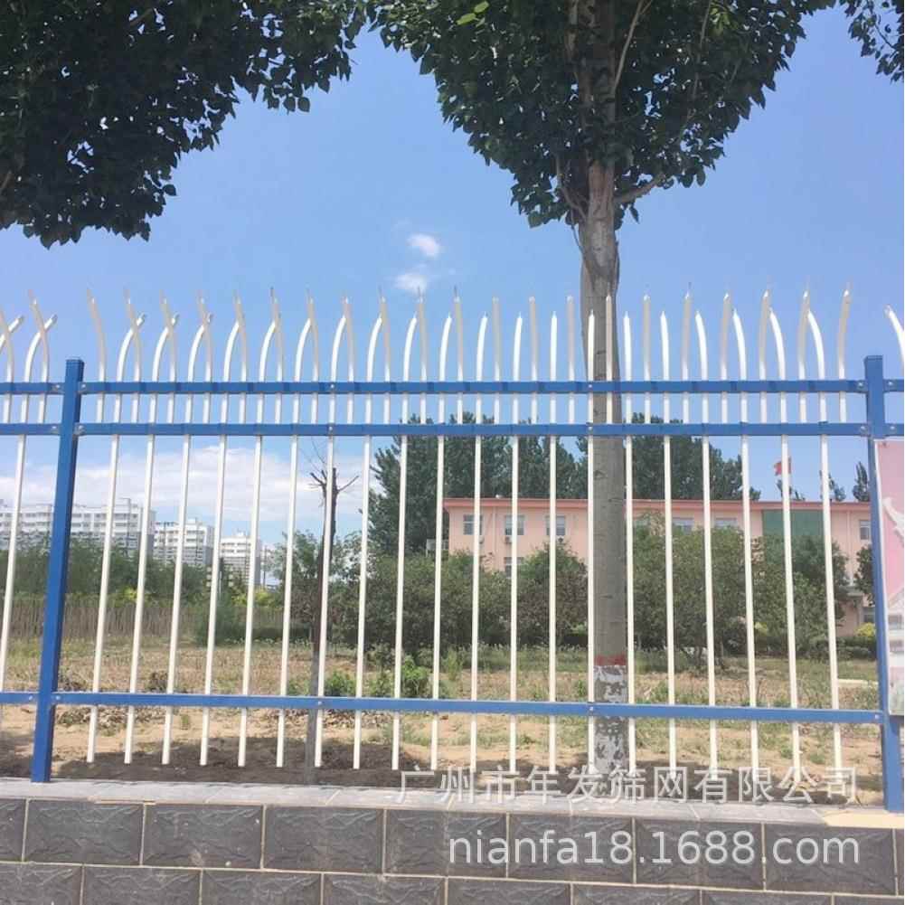 广州工厂出口铁艺护栏别墅花园防护栅栏泳池安全护栏学校隔离围栏