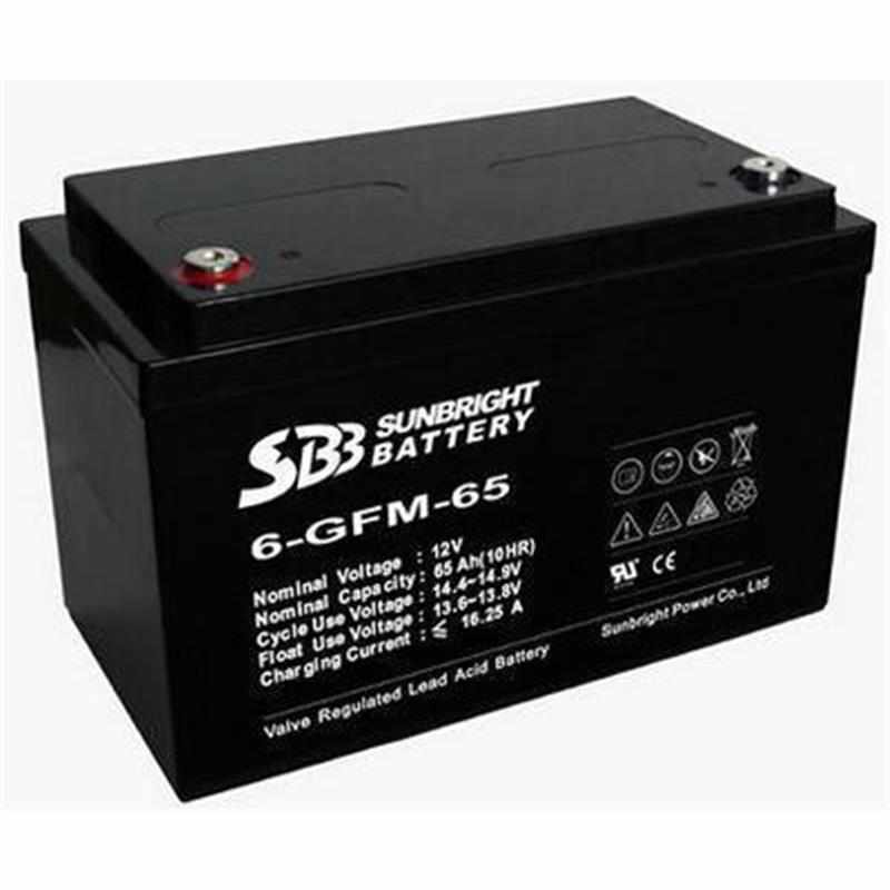SBB 6-GFM-80圣豹蓄电池12V80AH消防通讯应急EPS/UPS备用电源 SBB