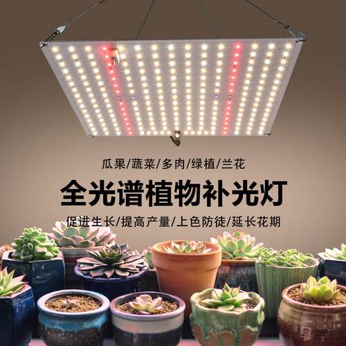 大功率植物补光灯1200W全光谱可调光led量子板植物灯 grow light