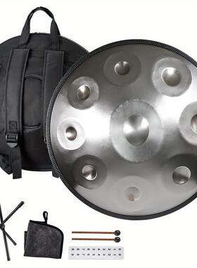 手碟鼓G调手碟18寸9音440hz初学专业级handpan疗愈打击乐器