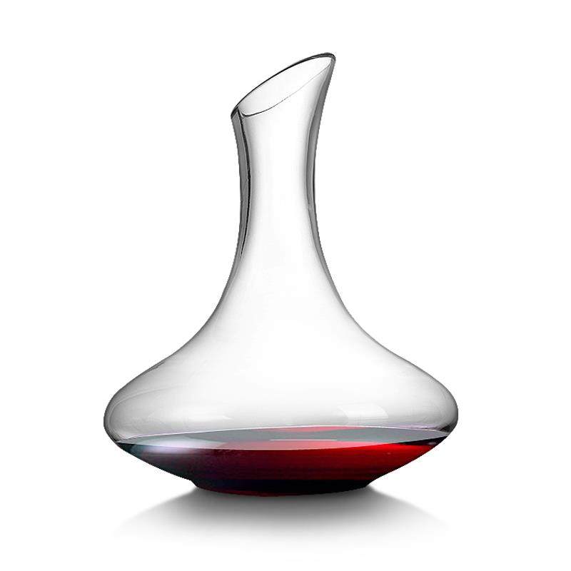 正品居1.5L璃斜玻口醒酒器常红酒分酒器滤酒器酒壶酒樽创意家用红