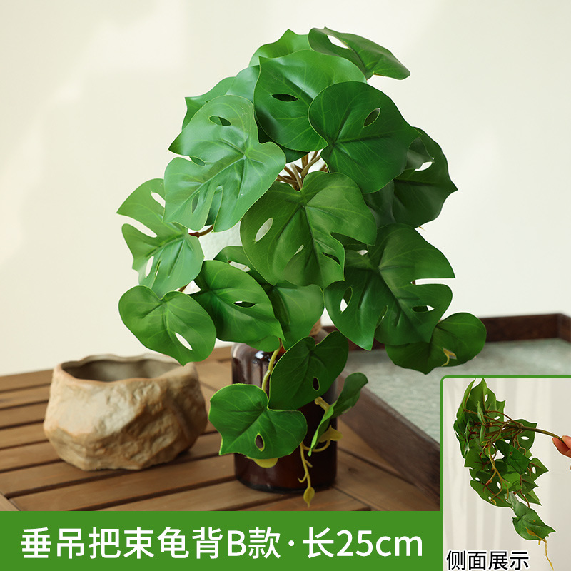 背景墙仿真植物配饰绿植仿真绿植