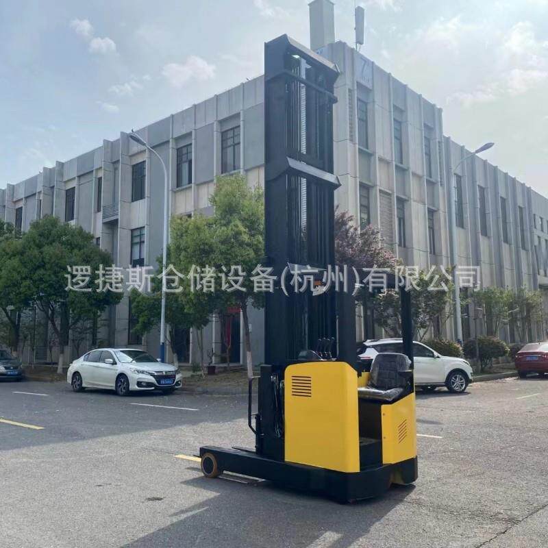 全电动前移式叉车座驾式2.5吨升高12m锂电装卸堆高车托盘装卸叉车