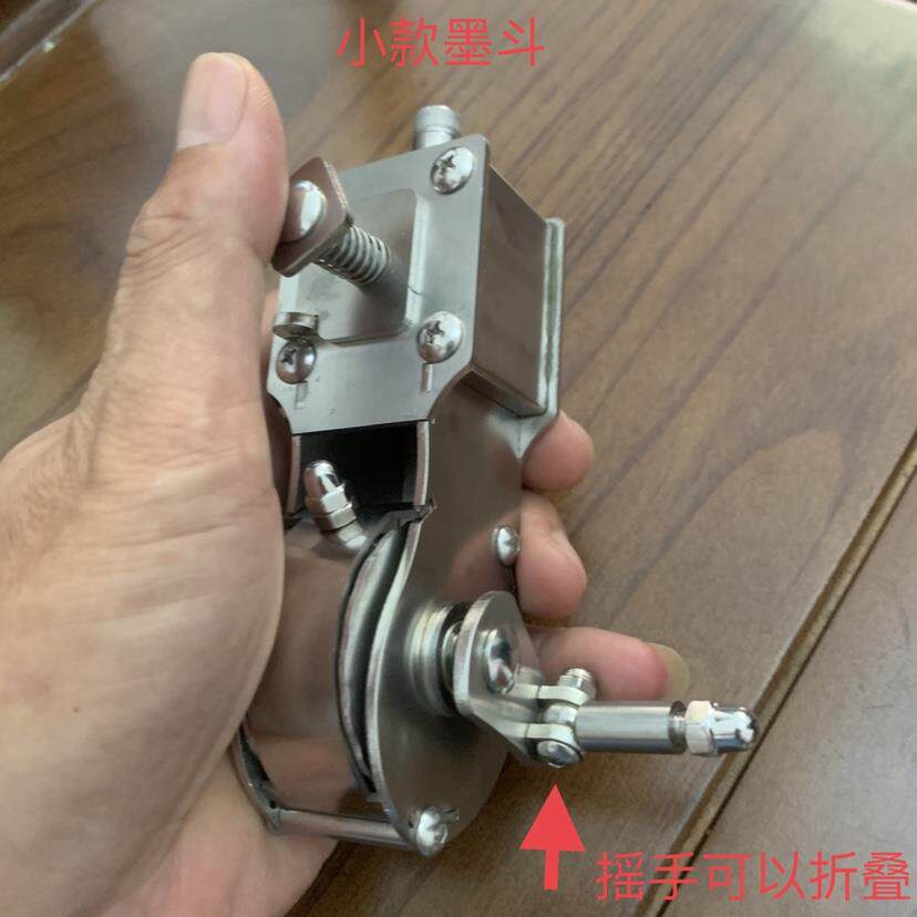 墨斗不锈钢墨斗墨水墨斗装修木工用的小个墨斗