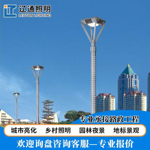 照明路灯智慧LED庭院灯创意个性城市亮化景观庭院灯LED街道照明灯