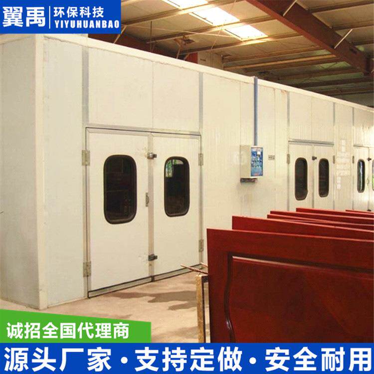 家具烤漆房油漆房家具厂无尘喷漆房打磨房晾干房烤房节能带烘干