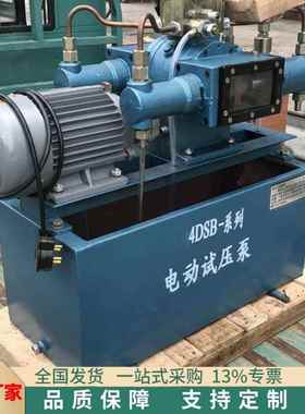 管道电动试压压泵水管道锅量炉测试打机  DXP低压大流试压泵