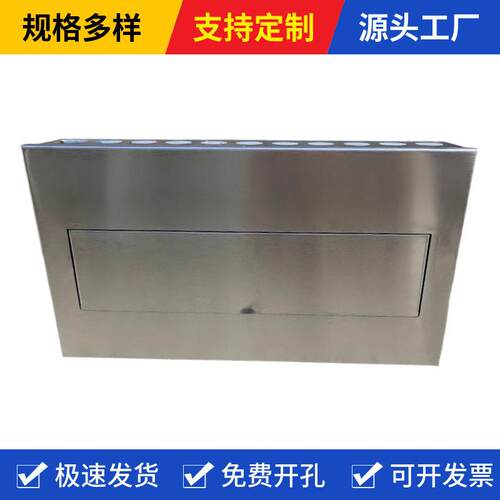 201304不锈钢回路箱照明箱明装暗装不锈钢PZ30回路箱