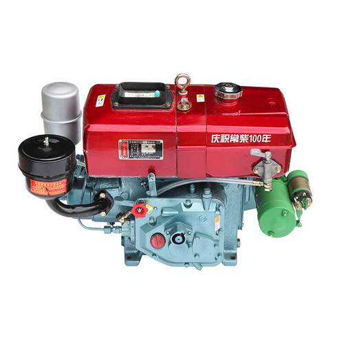 柴油机R180单杠水冷柴油机小型卧式8马力农用柴油机