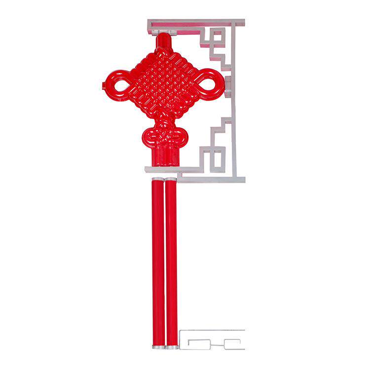 LED中国结 led发光亚克力户外路灯杆挂饰 防水春节喜庆景观灯