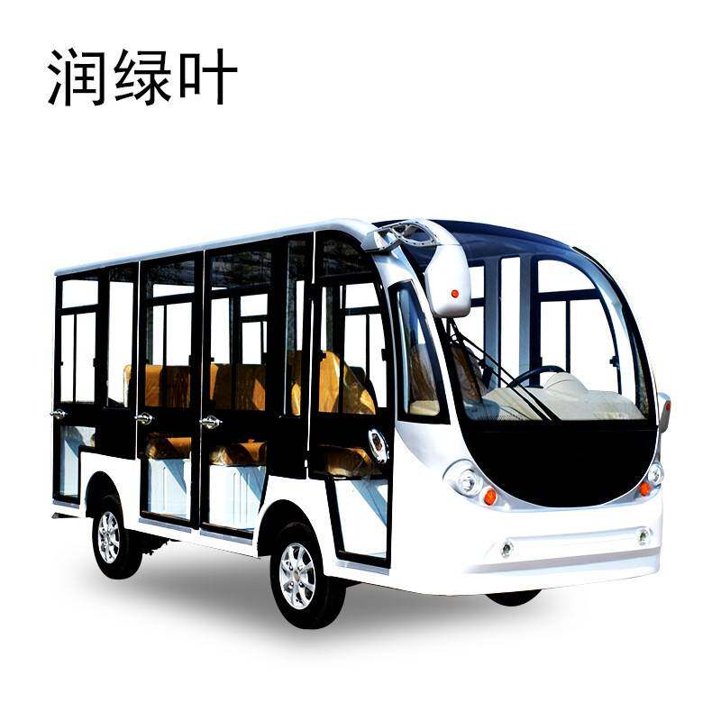 电动观光车11座巡逻车四轮景区游览看房车公园摆渡接驳车