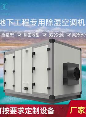 风冷水冷型组合式热回收双冷源热泵地下工程专用除湿空调机组推荐