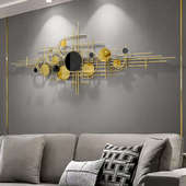 北欧轻奢金属挂件墙饰客厅沙发背景墙面壁饰创意餐厅铁艺壁挂装 饰