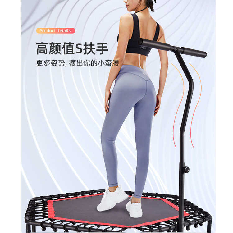 音蹦成人网跳跳床跳蹦床运动红健身器材儿童蹦床小型外贸床家用抖