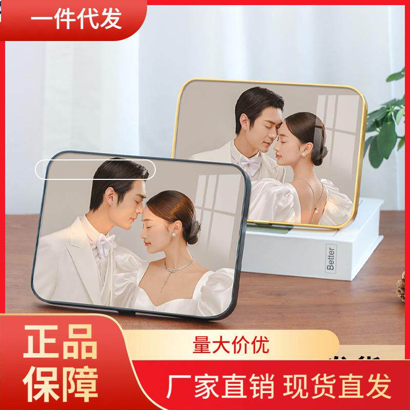 V45O相框摆台水晶照片定 制感洗相片加打印带冲印洗印做成相
