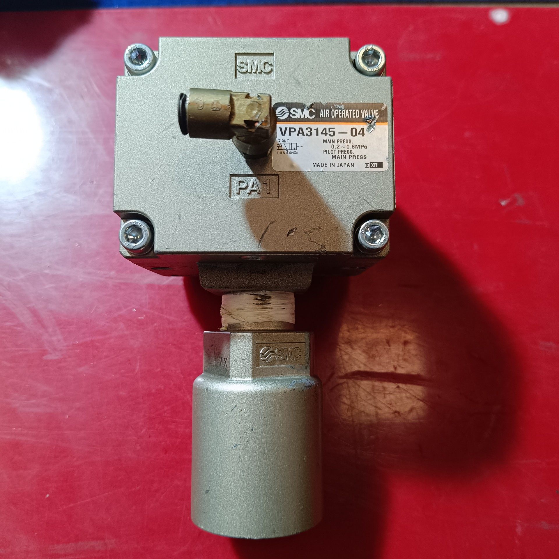 SMC气控阀VPA3145-04，成色如图，功能包好，需要的
