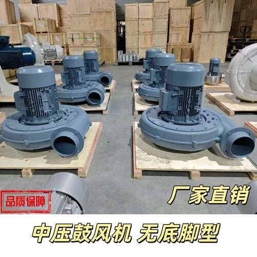 TB100-1透浦式中压风机无底脚装双面法兰0.75kW/1.6kPa/18m³/min