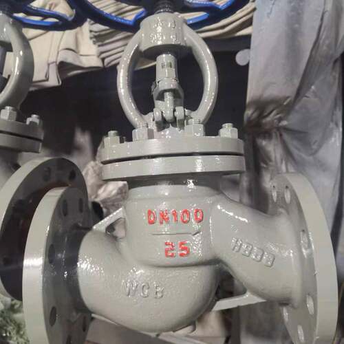 J41H-16/25手动法兰式铸钢不锈钢高温锅炉蒸汽截止阀