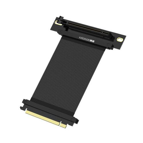 pci-e 4.0 16x显卡延长线 竖插倒插横插台式显卡转接线支持30系卡