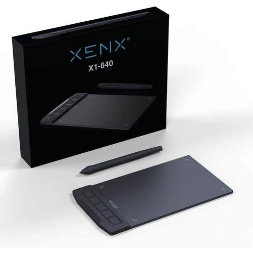 【外贸爆款】XENX X1-640绘图板6X4寸数位板手绘板手机电脑写字