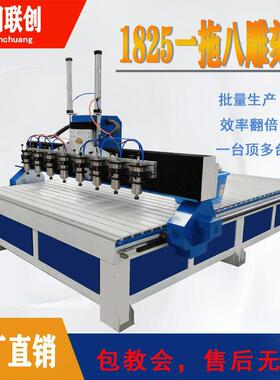 天翔1325木工多头雕刻机木工广告数控浮雕镂空1825c数控雕刻机