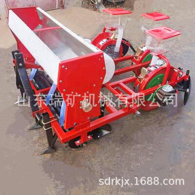 河北唐山膜上谷物播种玉米大豆花生精播机2行4行铺膜播种机新款