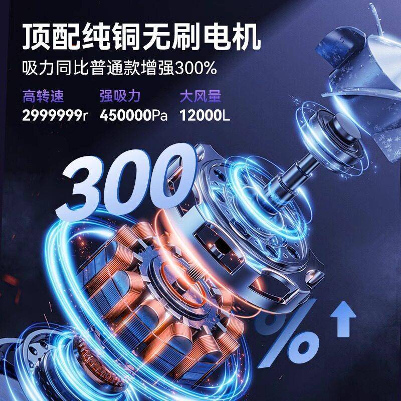 德国载吸尘器手持小小型家用汽车车用无线 线超强力吸707车内型吸