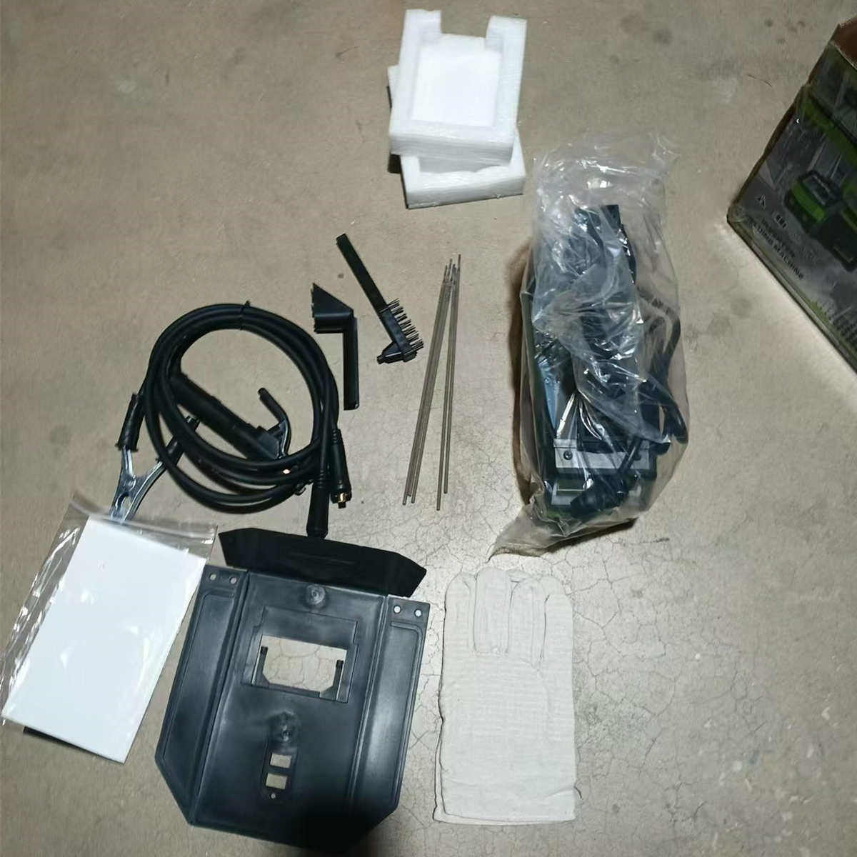 焊条迷你美电焊机110250a规/配手工手套焊120a200v -minimma