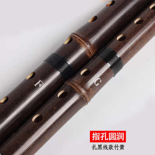 萧乐器初学入门成人零基础玉萧古萧长萧紫竹箫古风洞箫八孔g调f调
