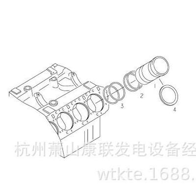 51.96501–052224柱形密封D2842LE203德国曼