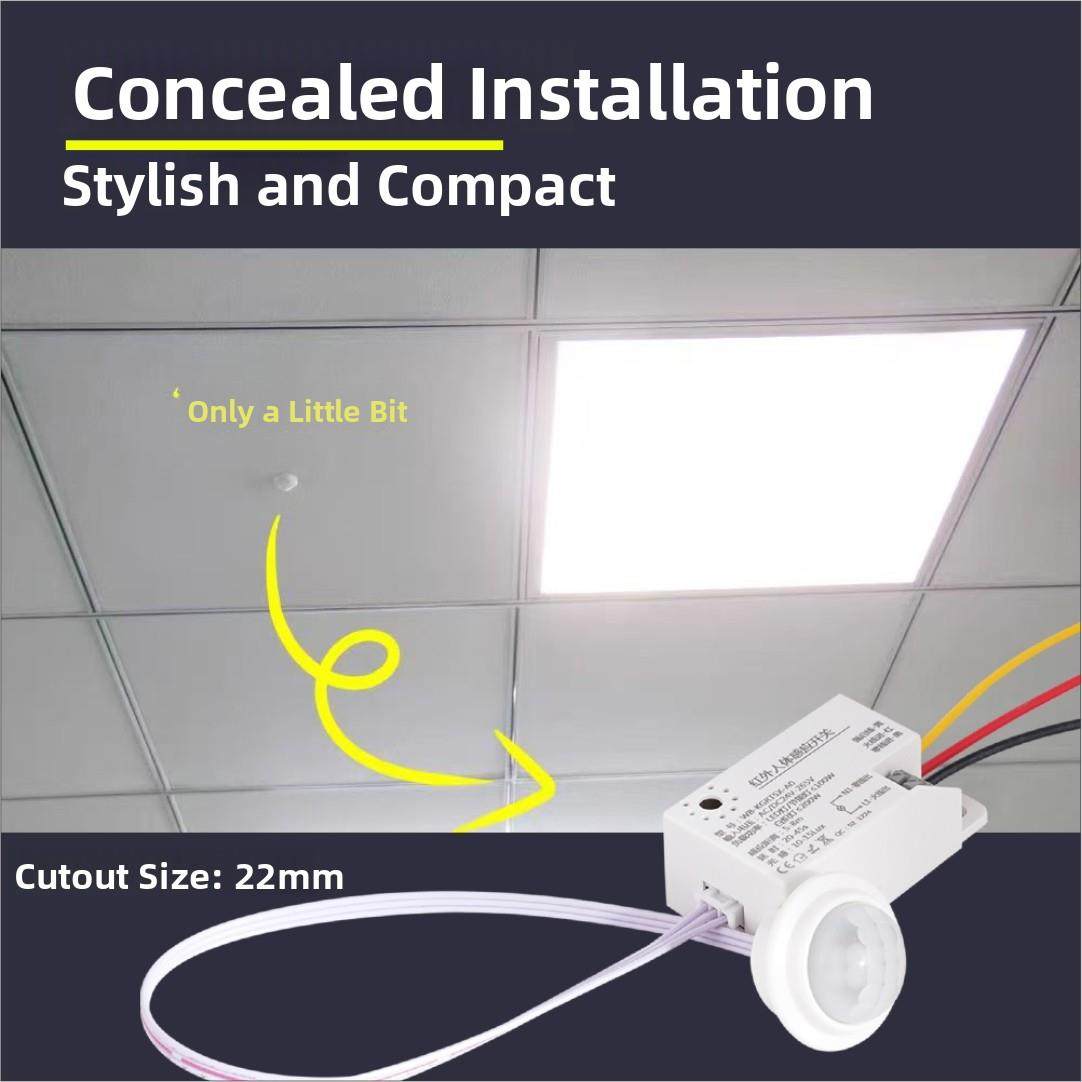 人体传感器开关模块家用智能延迟光敏红外探头走廊灯自动红外传感