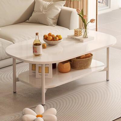 茶几小户型客厅家用奶油风沙款小桌创SWW子简约现意新简易茶几桌