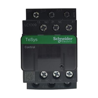 正品施耐德Lc1D09F7C接触器Lc1D09电梯操作接触器Ac 110Vac