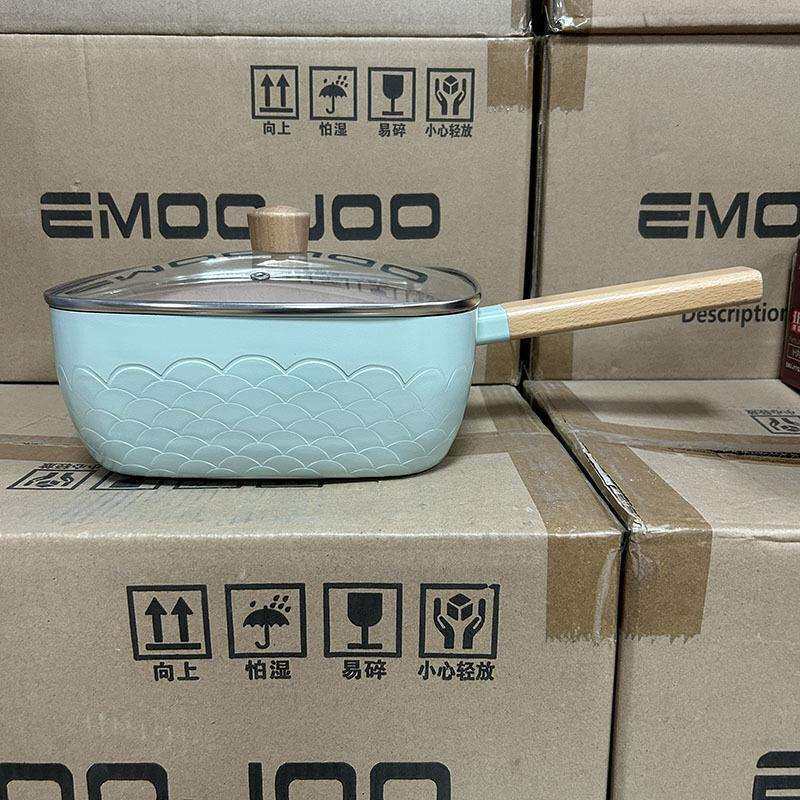 加深煎锅炒锅不粘锅电磁炉雪花酥牛轧糖专用锅