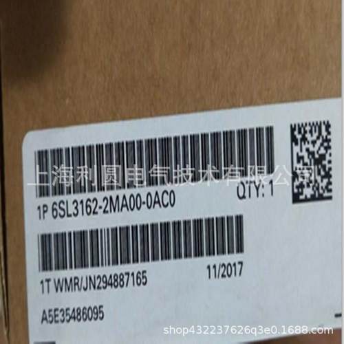 6SL3162-2MA00-0AC0现货S120电源插头6SL3353-1AE34-2DA1
