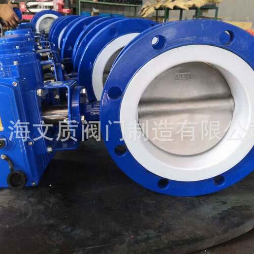 电动衬胶衬氟蝶阀D971F4-16CDN100厂家供应量大优惠
