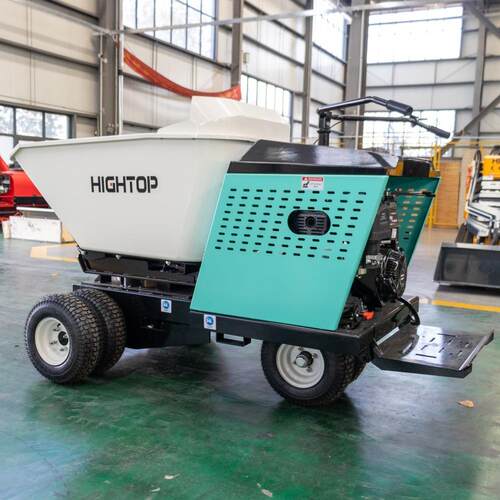 出口加拿大小型轮式运输车 农场液压带侧翻自卸车 dump truck