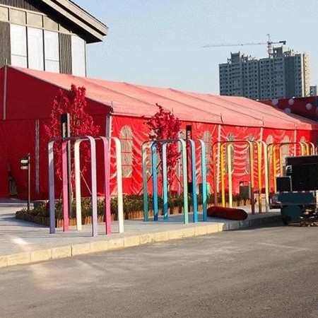 一站式铝合金婚庆篷房质轻稳固抗风篷房多功能多布局婚庆篷房