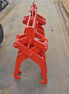 矿YG系列用J管G钢轨夹钳性稳能定用方使便 圆起重钳