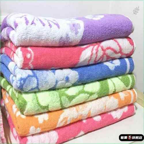 上海老牌枕巾实拍纯棉老式枕巾妈妈加厚毛圈