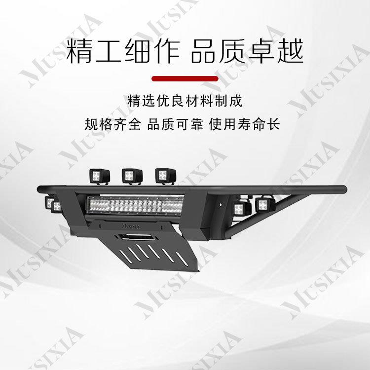 工厂直销适用尼桑途乐Y61冲沙杠 防护保险杠 越野竞技防撞杠改装