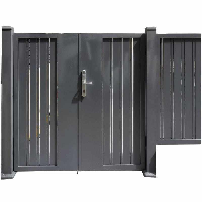 院子围墙博盾庭院钢别墅栏室外锌铁栏杆简约栅栏铝合金围栏