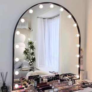 美化妆师带梳妆妆工作室镜子灯彩专用妆美容院摄影化妆镜婚纱影楼