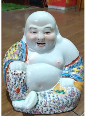 正品五子登科景德镇陶多瓷摆件五子佛笑口弥佛子佛工客厅摆设艺勒