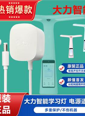 原装大力智能T5T6 Pro/Y6/M6学习灯家教灯台灯适配器充电器电源线
